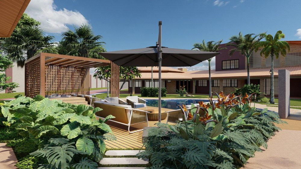 Reforma e ampliação residencial de chácara em Arapongas